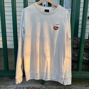 Percival Ramen Sweatshirt in Ecru size UK Medium Men’s